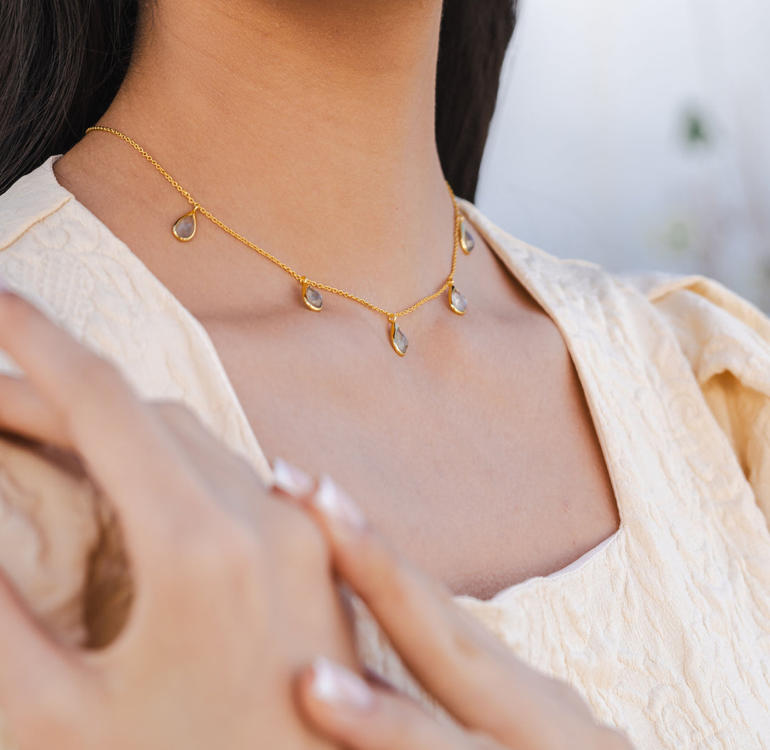 Intuition Drops Necklace